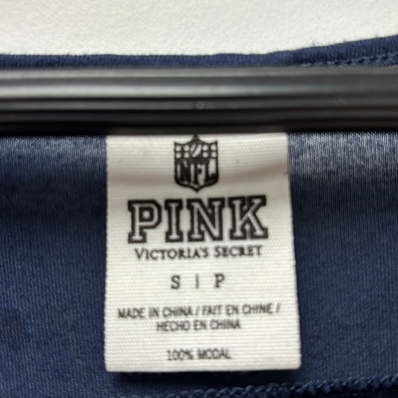 LOVE PINK Victoria's Secret New England Patriots Women's T-Shirt S-P - Picture 4 of 6